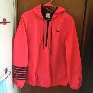 Victoria Secret PINK Quarter/Half Zip Windbreaker